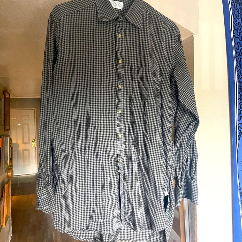 Thomas Pink Button Down Shirt